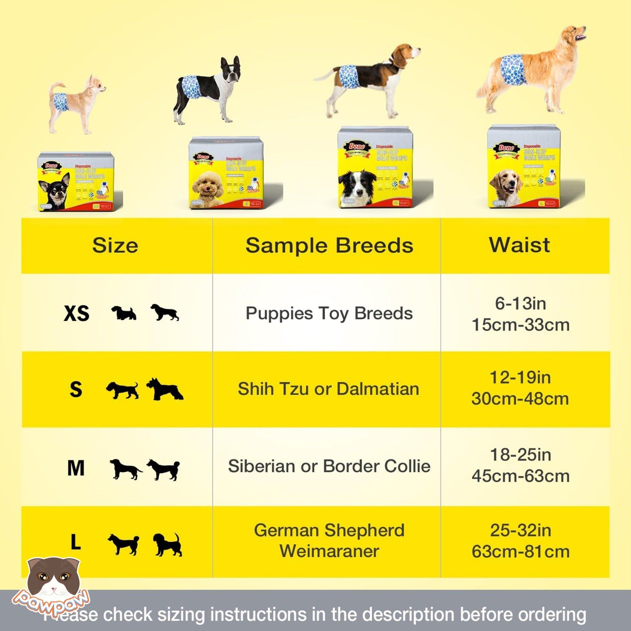 Tả quấn - bỉm cho chó đực Dono Male