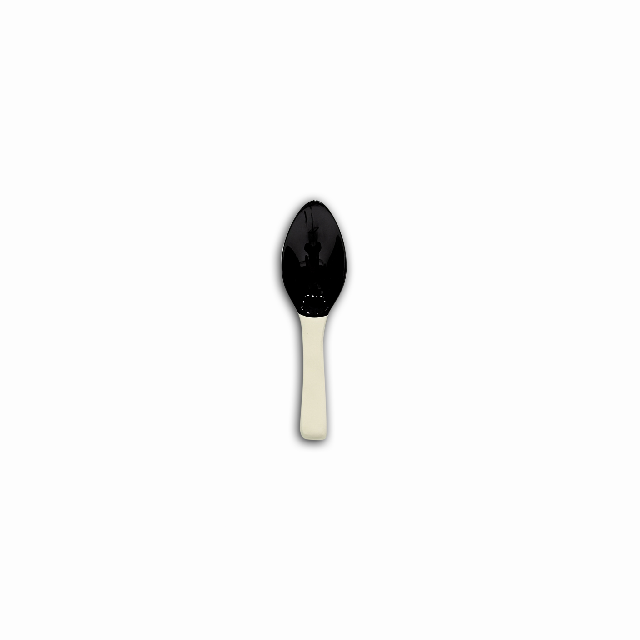 Horn Lacquer Spoon Ivory Color