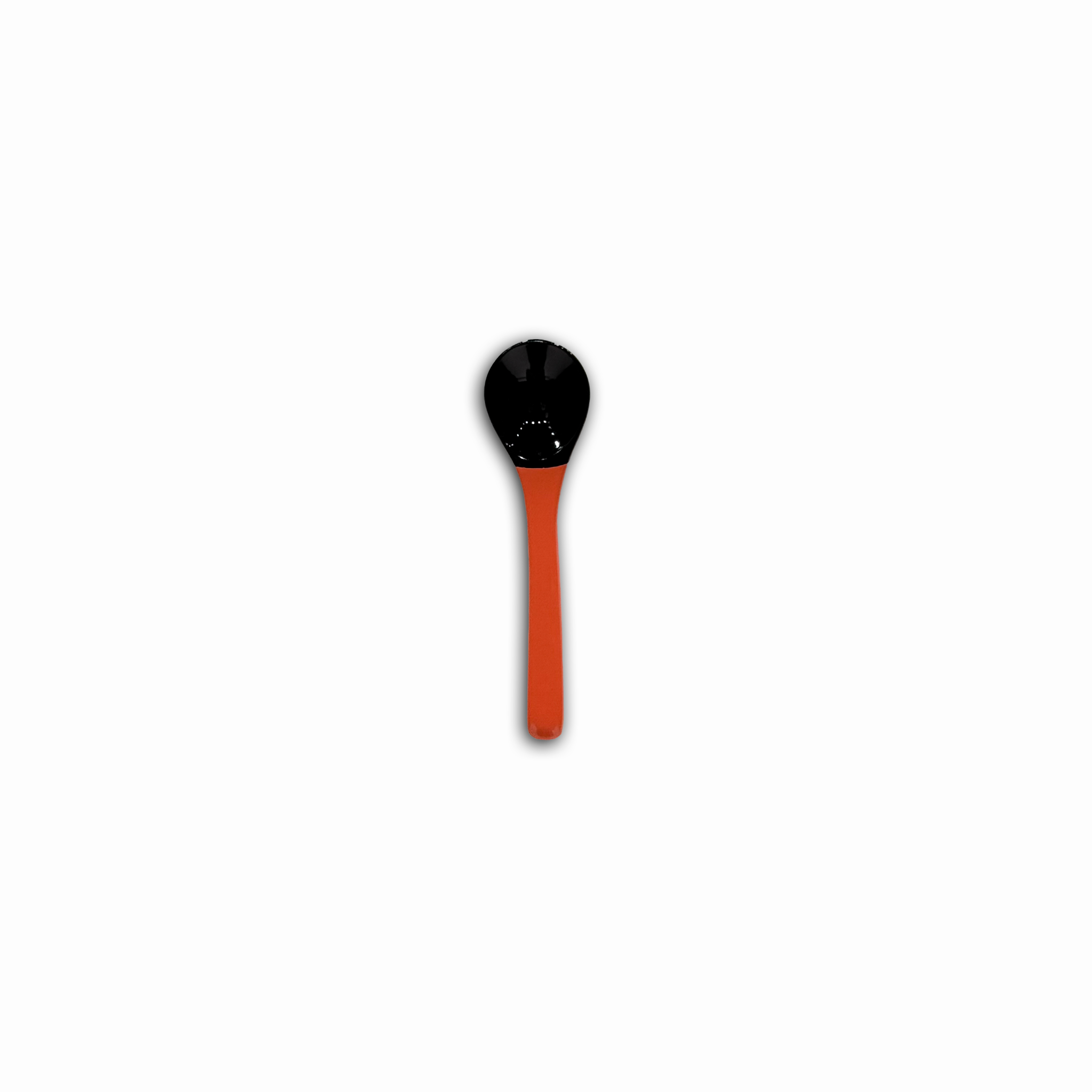 Horn Lacquer Spoon Orange Color