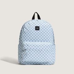 Balo Vans Old Skool Check Backpack Gray Olive
