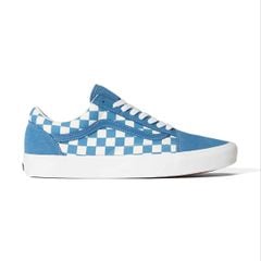 Giày Vans Old Skool Checkerboard Navy/White