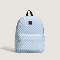 Balo Vans Old Skool Check Backpack Gray Olive