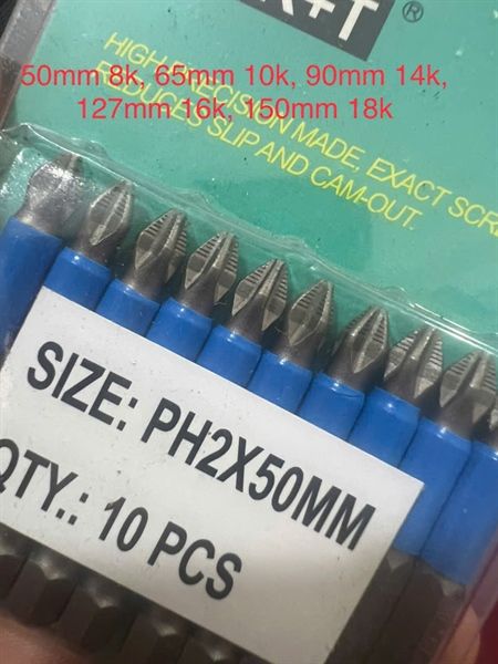 Đầu bắn vít ba ke đuôi lục giác nguyễn gia 65mm