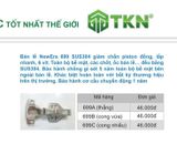 Bản lề HINGE INOX 304 giảm chấn NEWERA-699 Thẳng(B)(100C/TH)