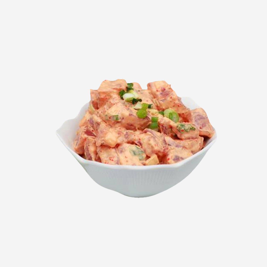 Spicy Tuna Poke – 300gr – Cá ngừ tươi vị cay đậm đà, trứng cá chuồn – Giao nhanh 2H | Annaseafresh