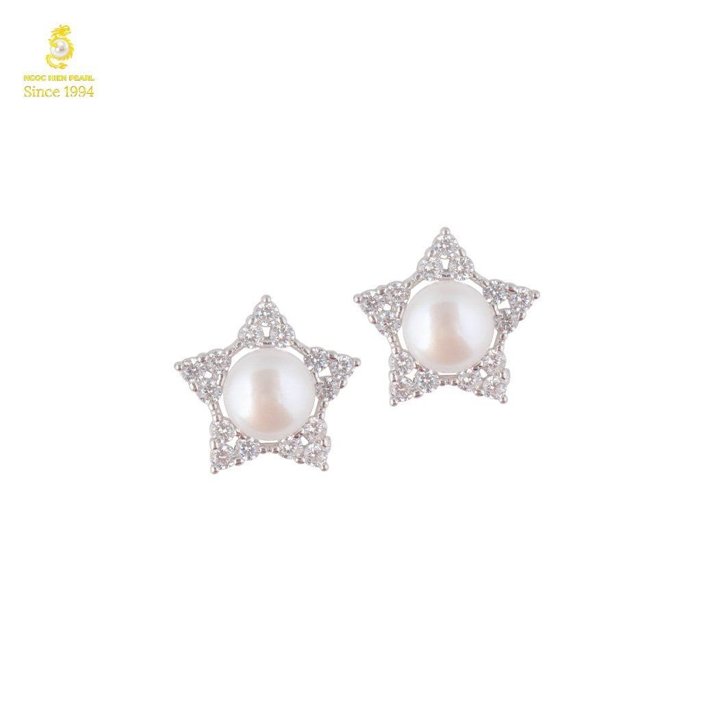 Bông tai ngọc trai Freshwater SCE048