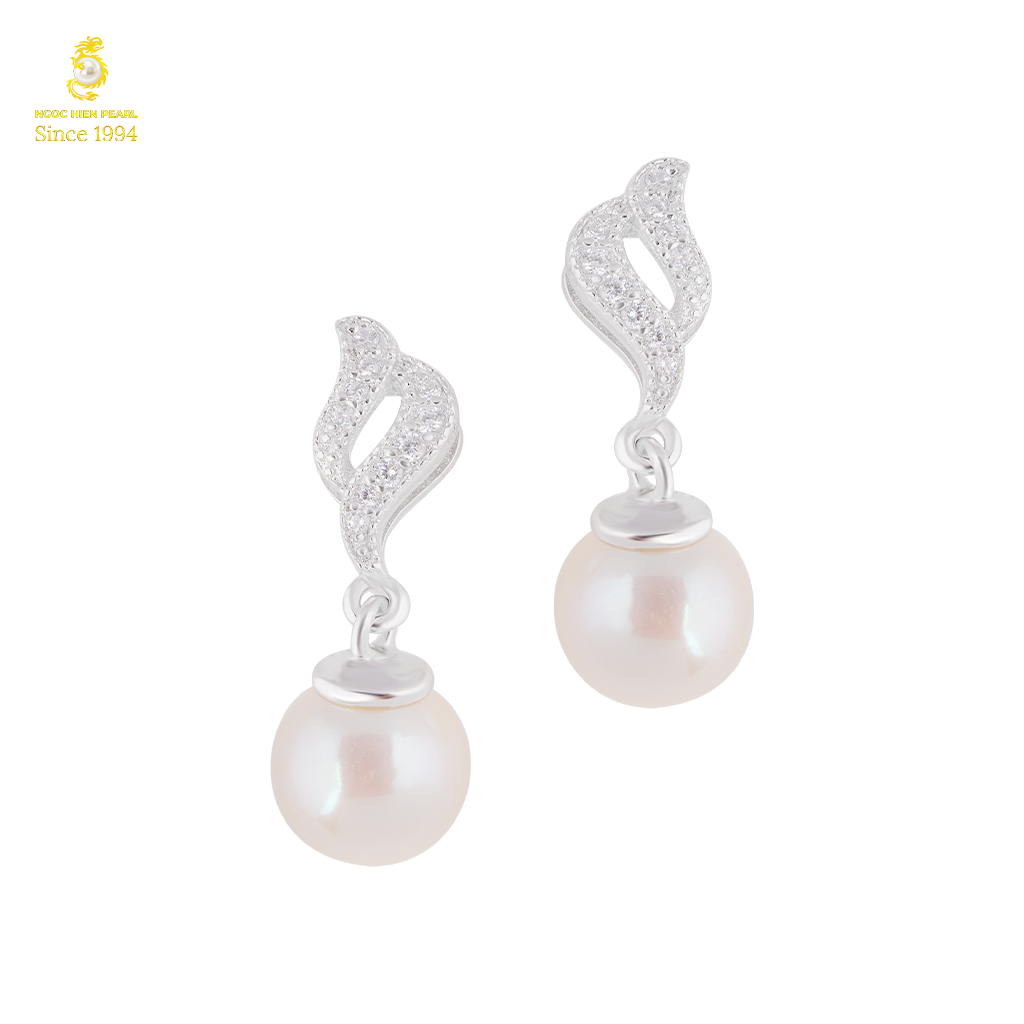 Bông tai ngọc trai Freshwater SDE034
