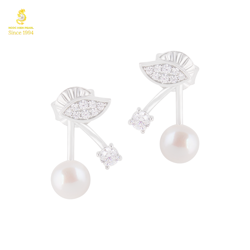 Bông tai ngọc trai Freshwater SCE005