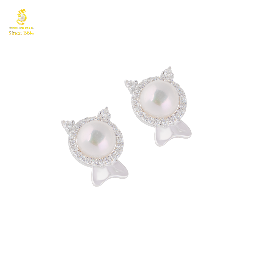 Bông tai ngọc trai Freshwater SCE024