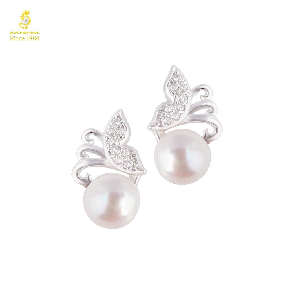 Bông tai ngọc trai Freshwater SCE046