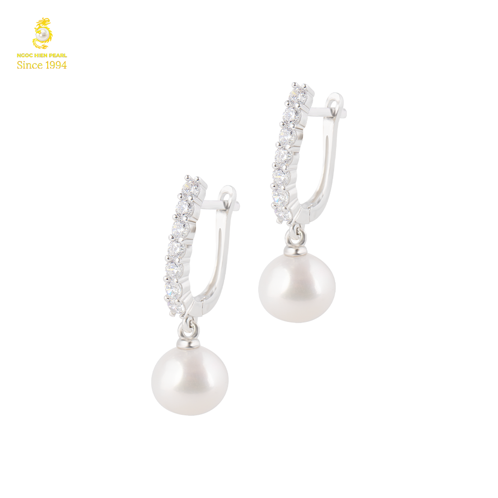 Bông tai ngọc trai Freshwater SDE009
