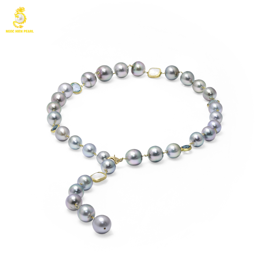 Chuỗi cổ ngọc trai thiết kế GDC158