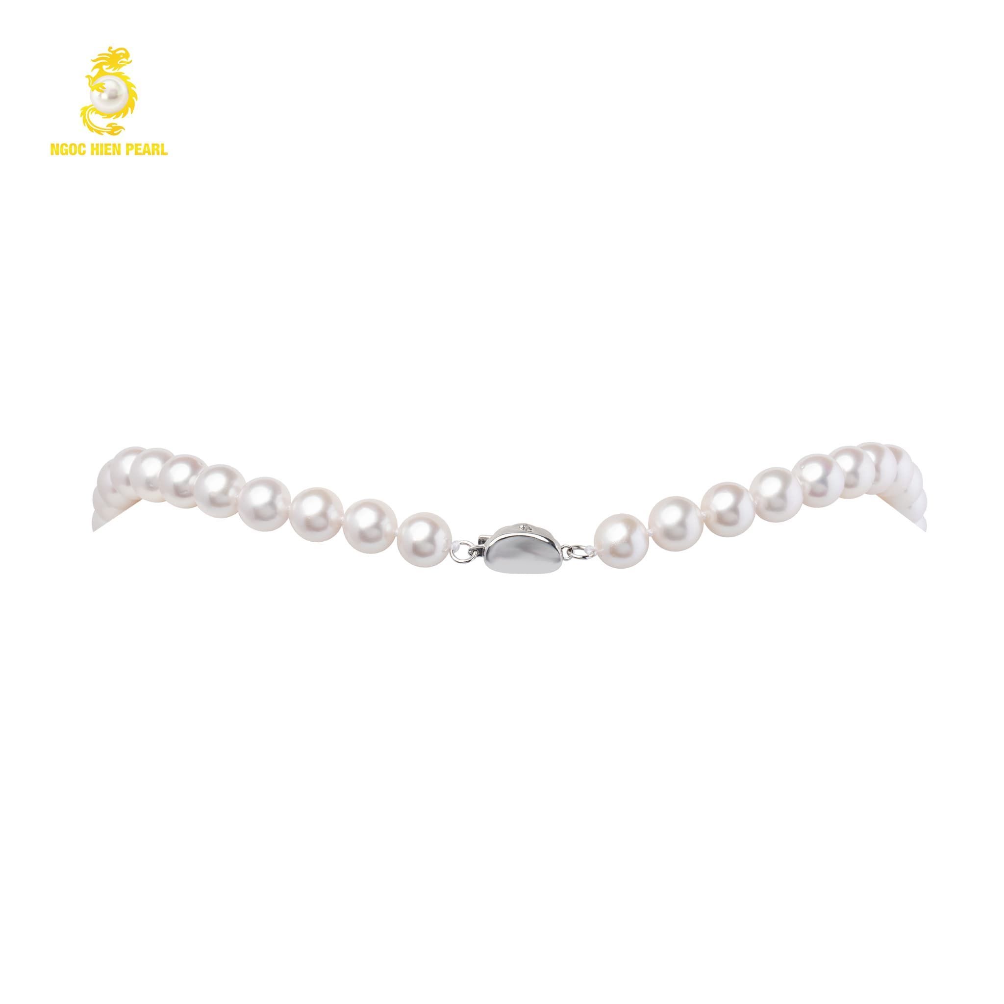 Chuỗi cổ ngọc trai Akoya 2A NS0410