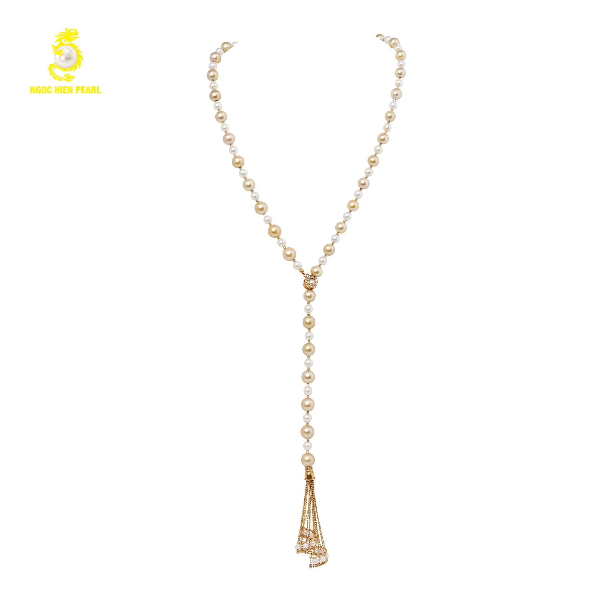 Chuỗi cổ thiết kế ngọc trai Akoya 4A, Southsea 4A GDC006