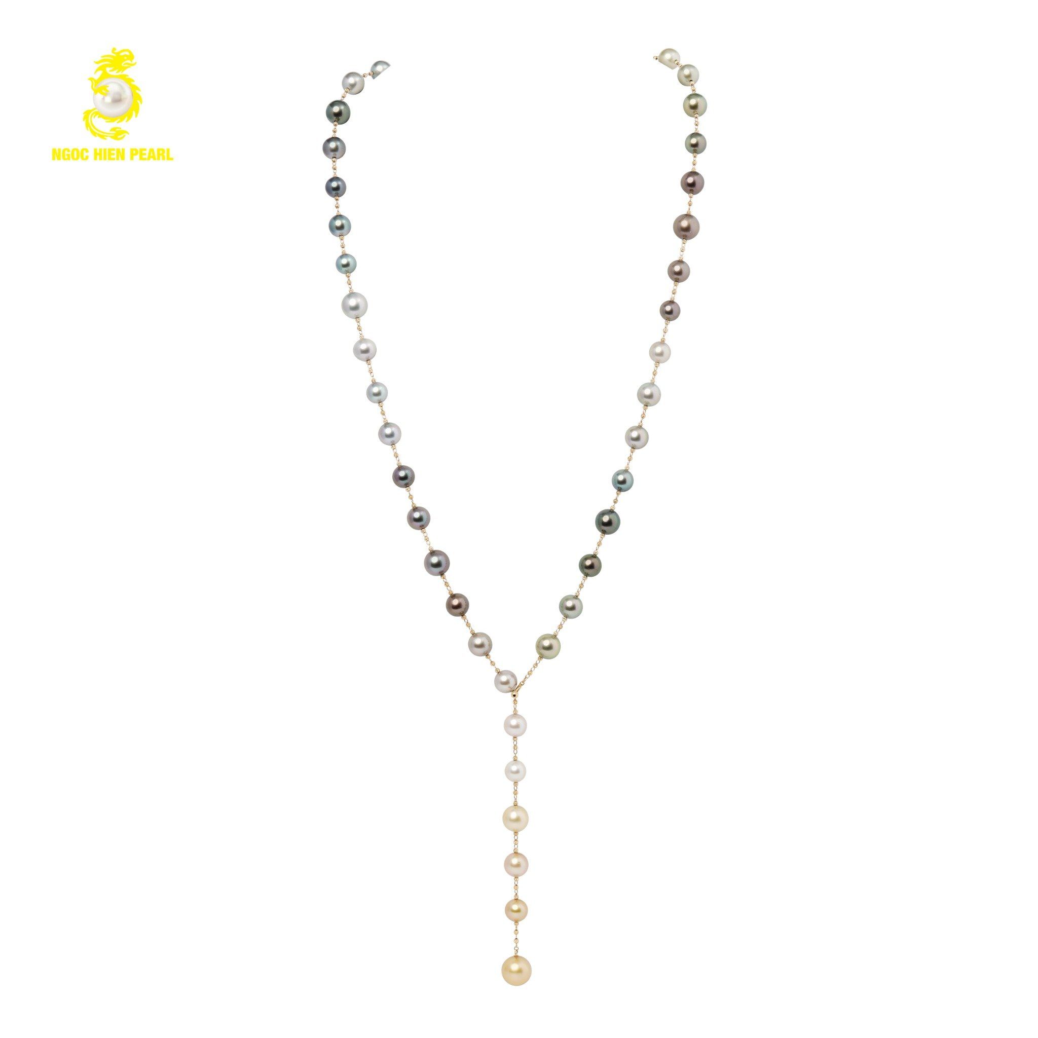 Chuỗi cổ thiết kế ngọc trai Tahiti 4A, Southsea 4A GDC004