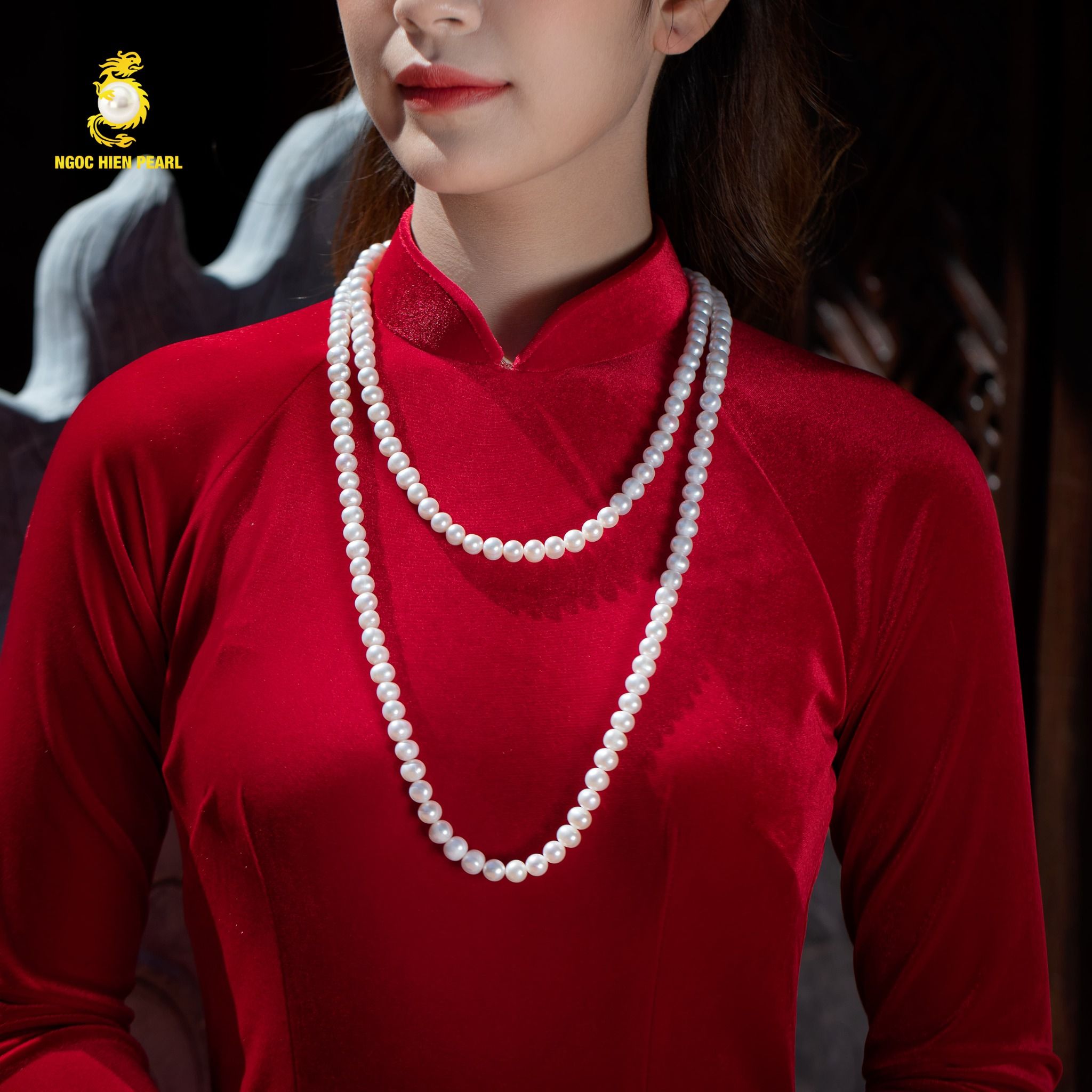 Chuỗi cổ ngọc trai Freshwater NS0040X