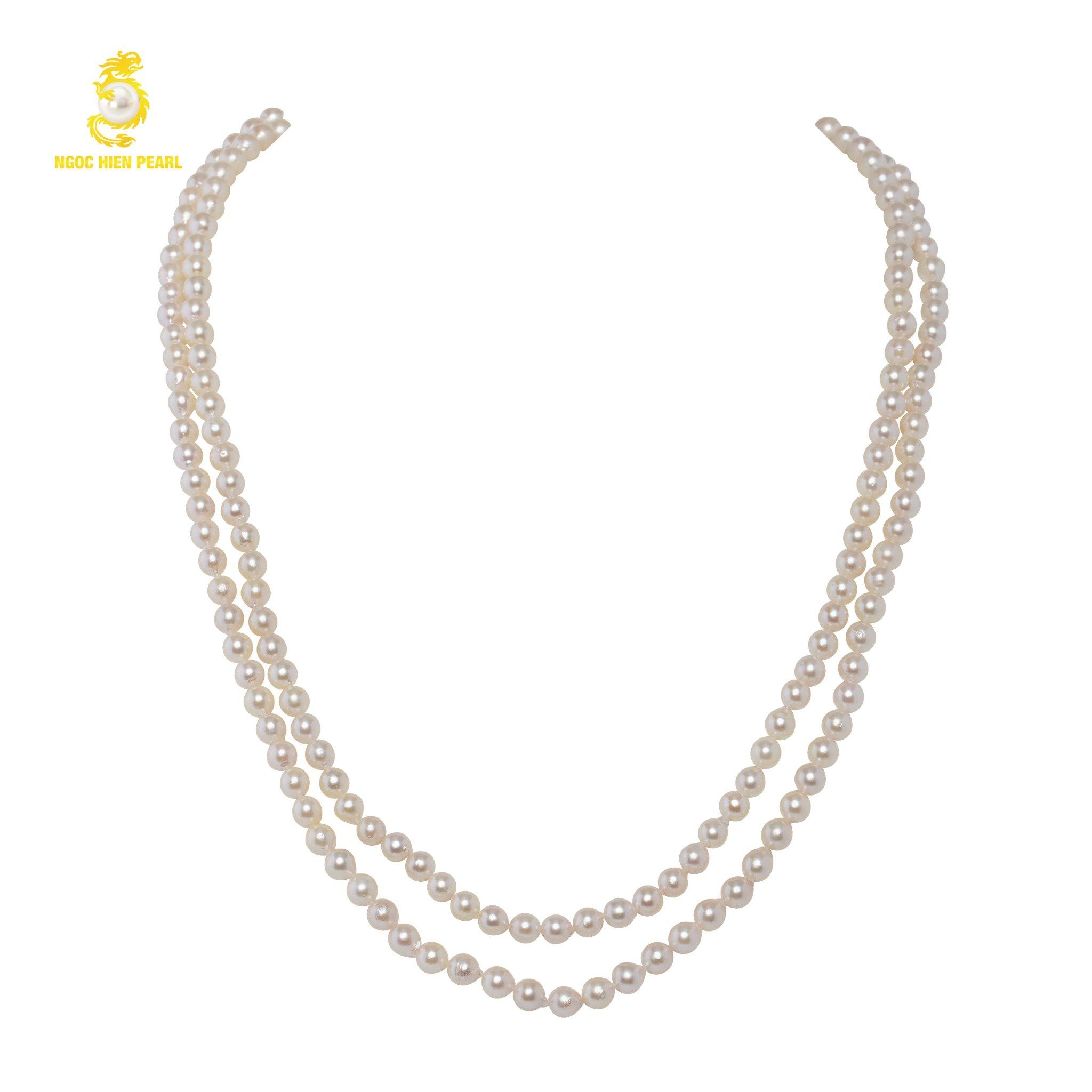 Chuỗi cổ ngọc trai Akoya 3A NS0640X