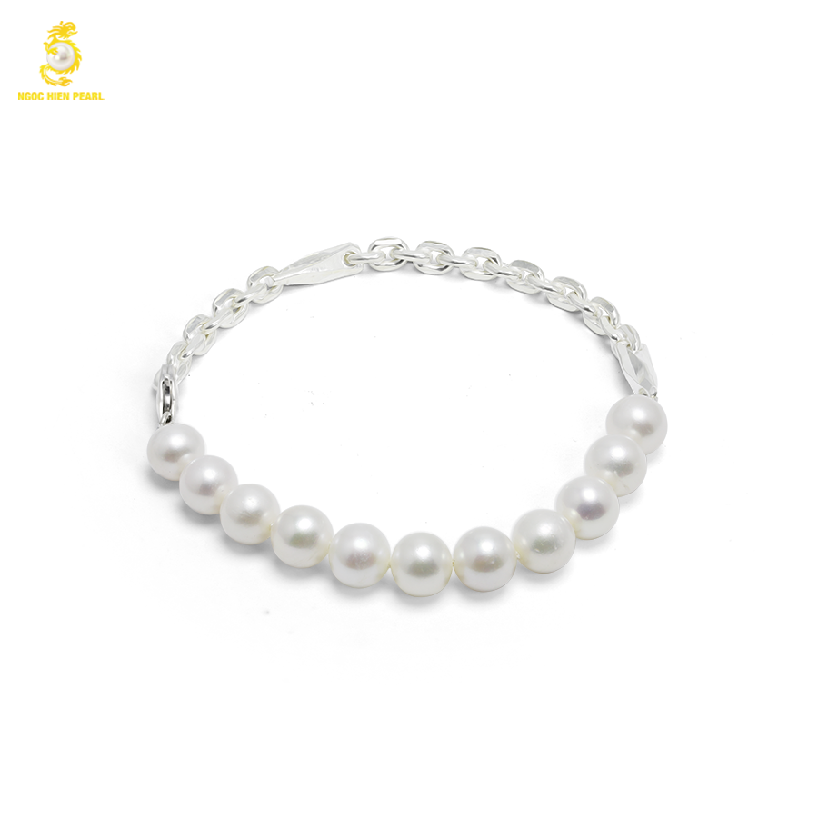 Vòng tay ngọc trai Unisex FSB070
