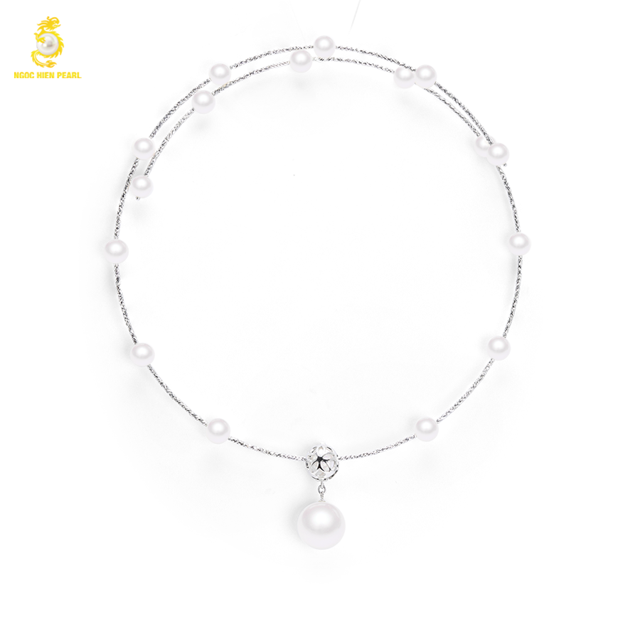 Kiềng ngọc trai thiết kế GDC148