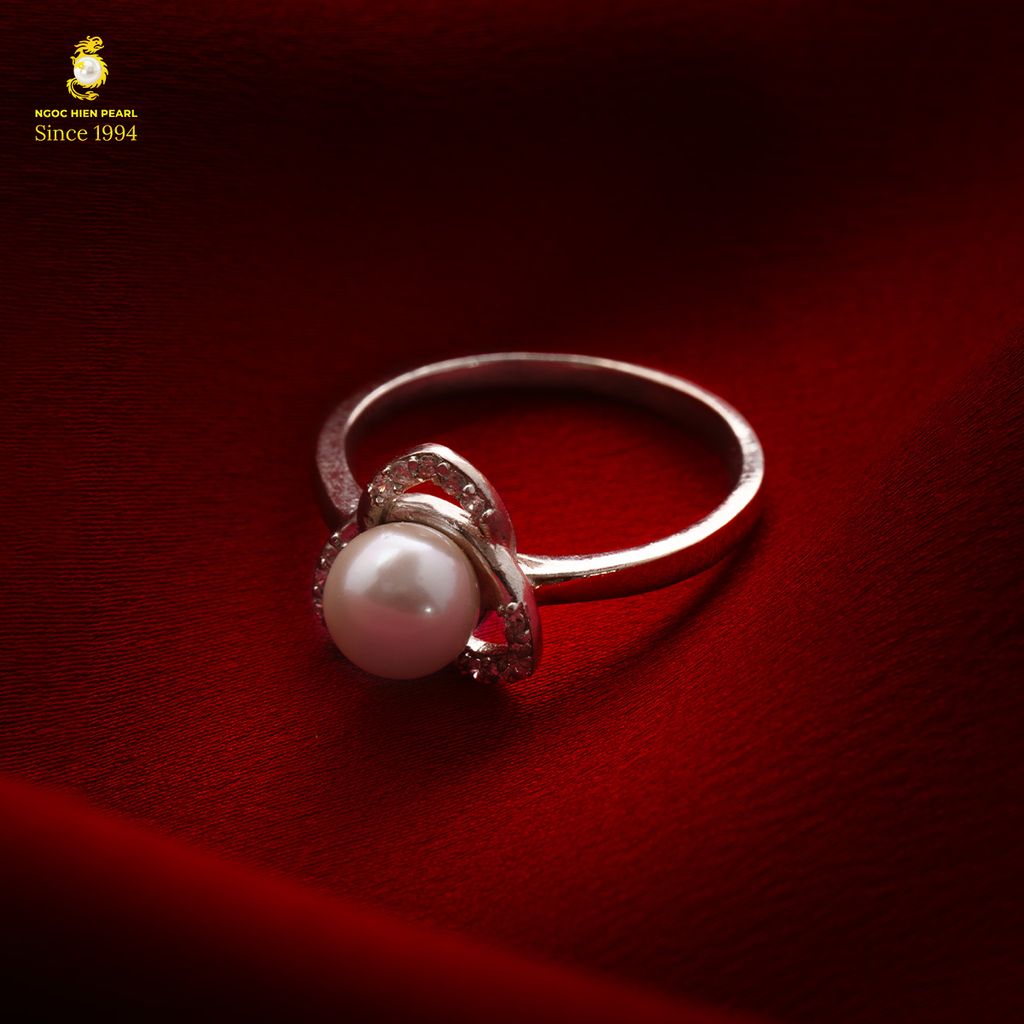 Nhẫn Ngọc Trai Akoya 2A - SR0015
