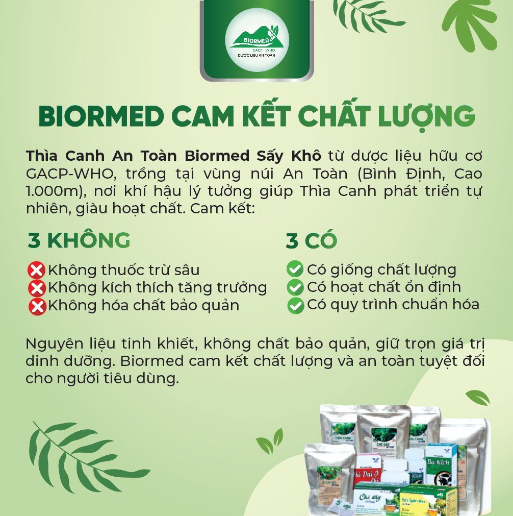 Thìa Canh Ủ Men Sấy Khô An Toàn Biormed 100g
