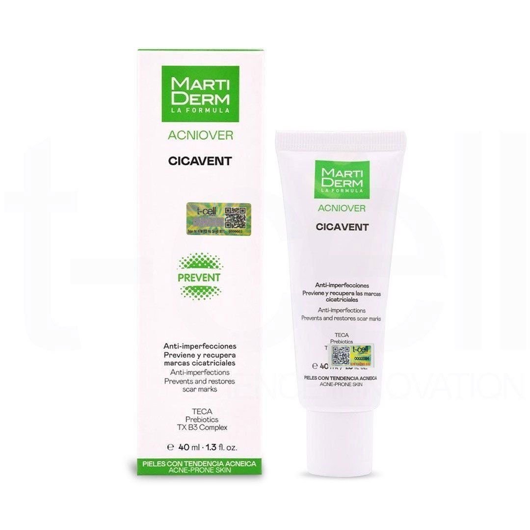 Kem Dưỡng Giảm Mụn & Mờ Vết Thâm - MartiDerm Acniover Cicavent (40ml)