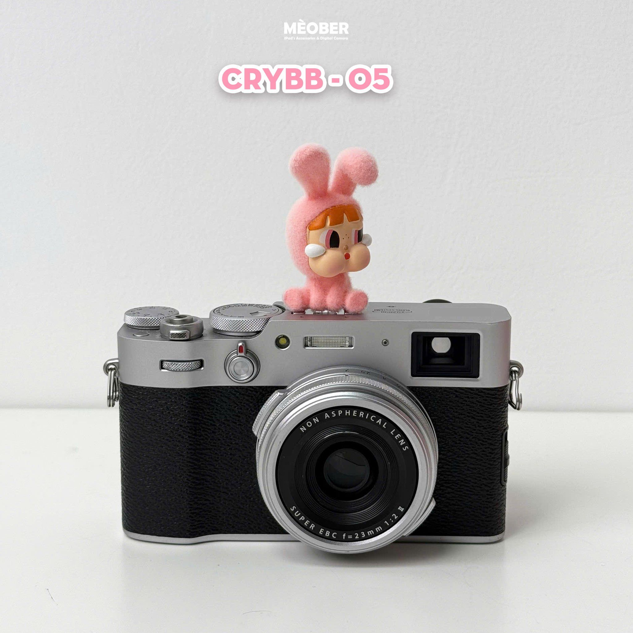 Hotshoe gắn chân flash máy ảnh trang trí, chống bụi thiết kế cute dễ thương kiểu dáng cry baby, hello kitty by MèoBer