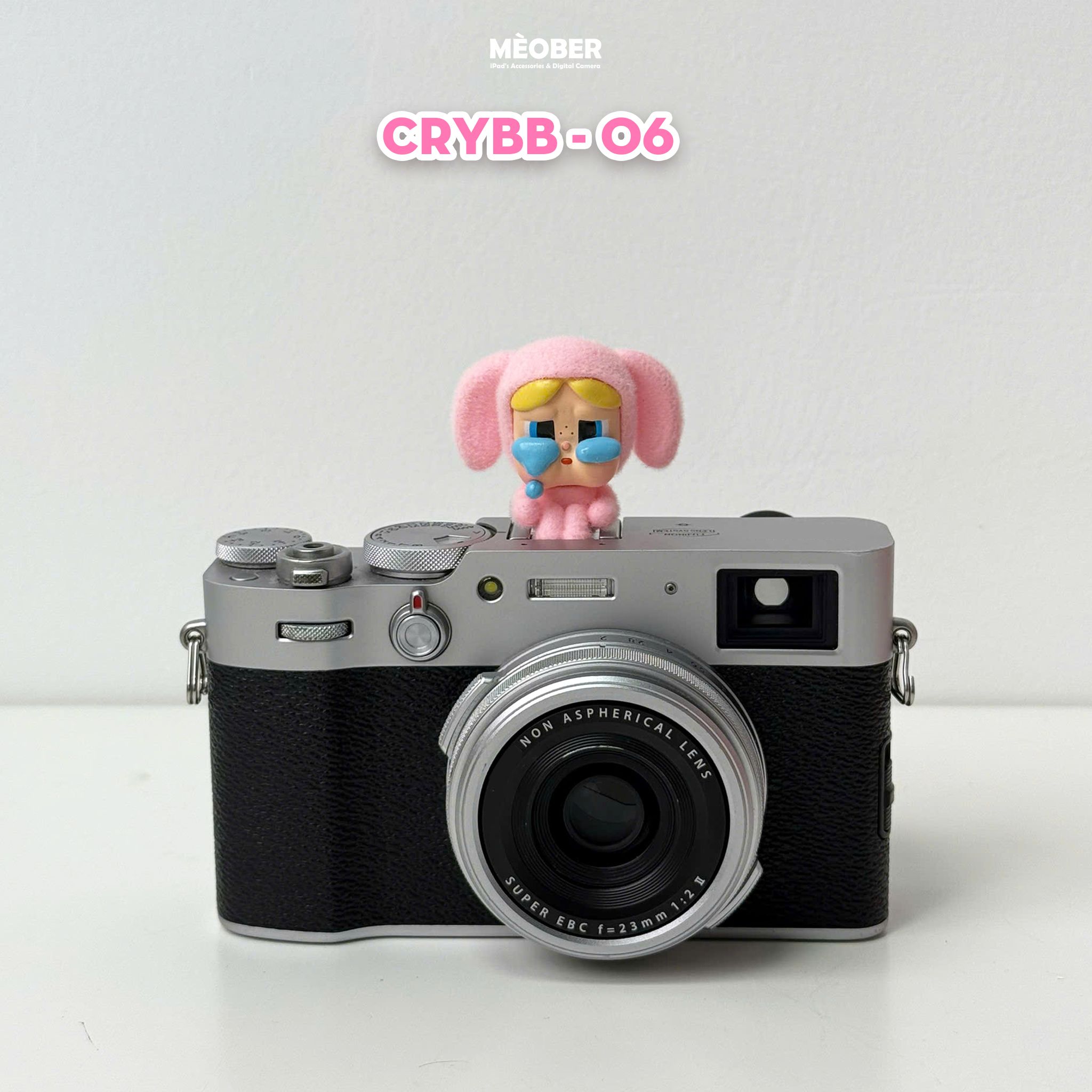 Hotshoe gắn chân flash máy ảnh trang trí, chống bụi thiết kế cute dễ thương kiểu dáng cry baby, hello kitty by MèoBer