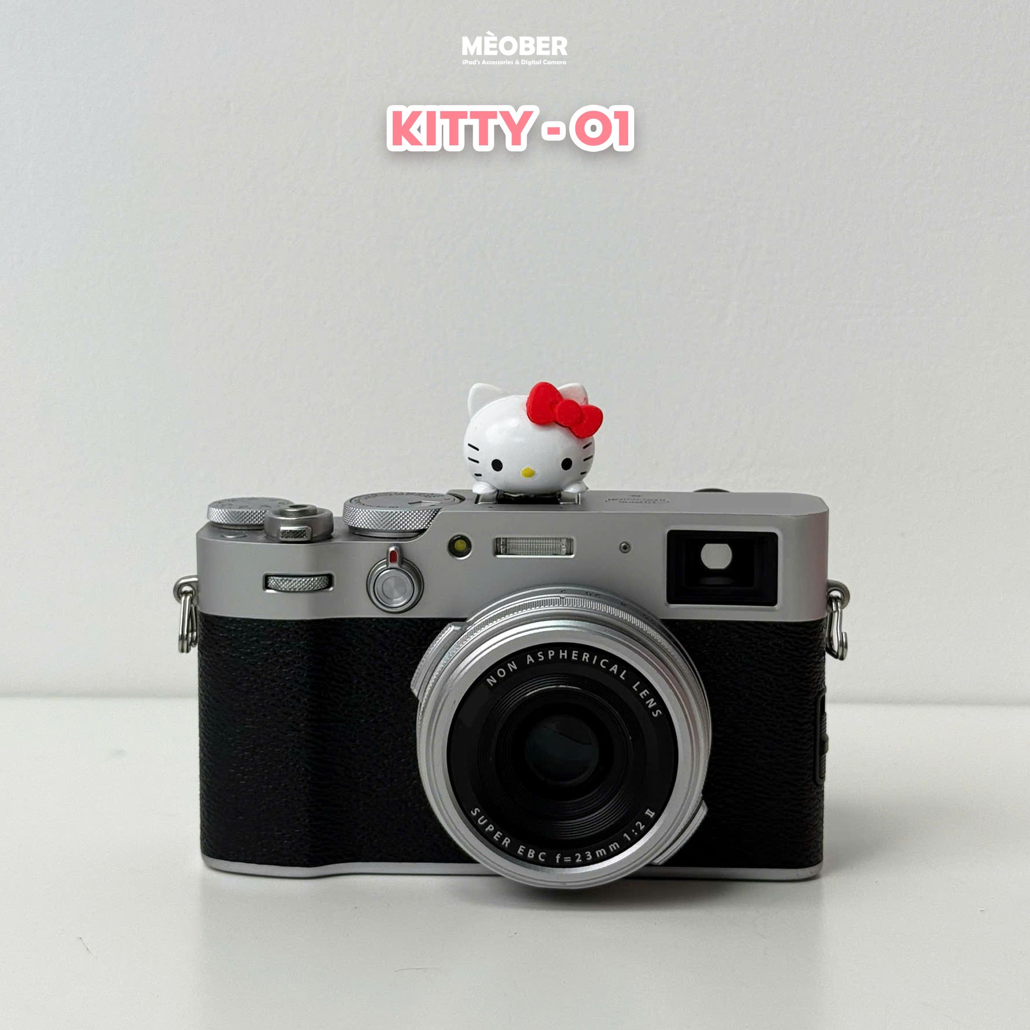 Hotshoe gắn chân flash máy ảnh trang trí, chống bụi thiết kế cute dễ thương kiểu dáng cry baby, hello kitty by MèoBer