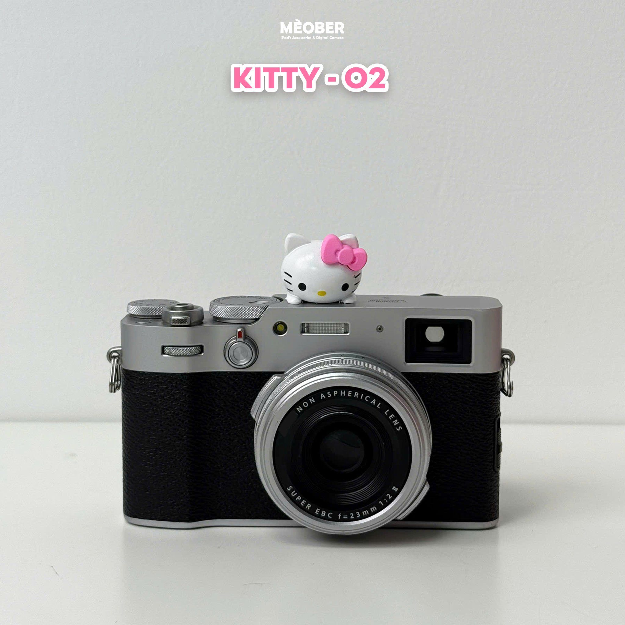 Hotshoe gắn chân flash máy ảnh trang trí, chống bụi thiết kế cute dễ thương kiểu dáng cry baby, hello kitty by MèoBer