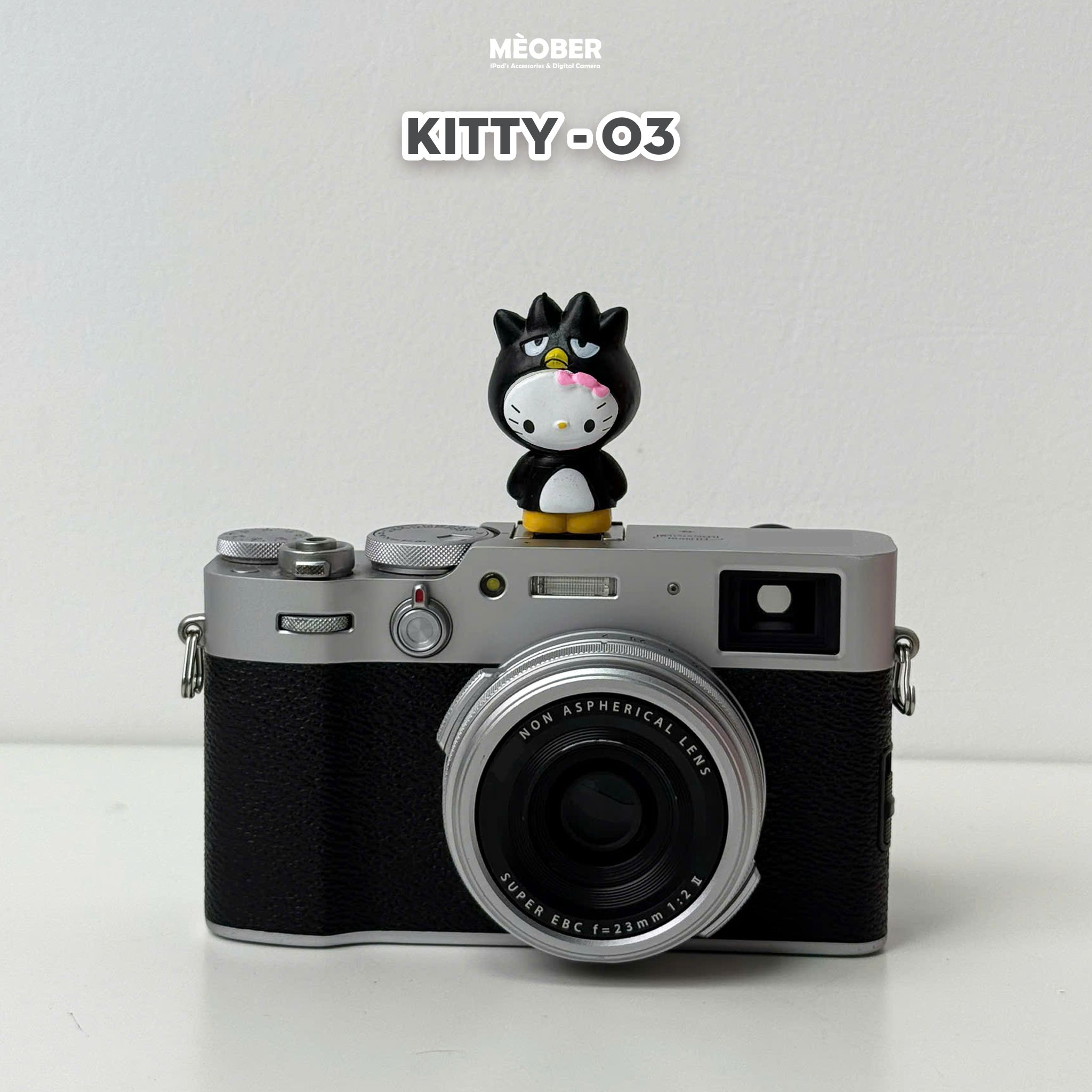 Hotshoe gắn chân flash máy ảnh trang trí, chống bụi thiết kế cute dễ thương kiểu dáng cry baby, hello kitty by MèoBer