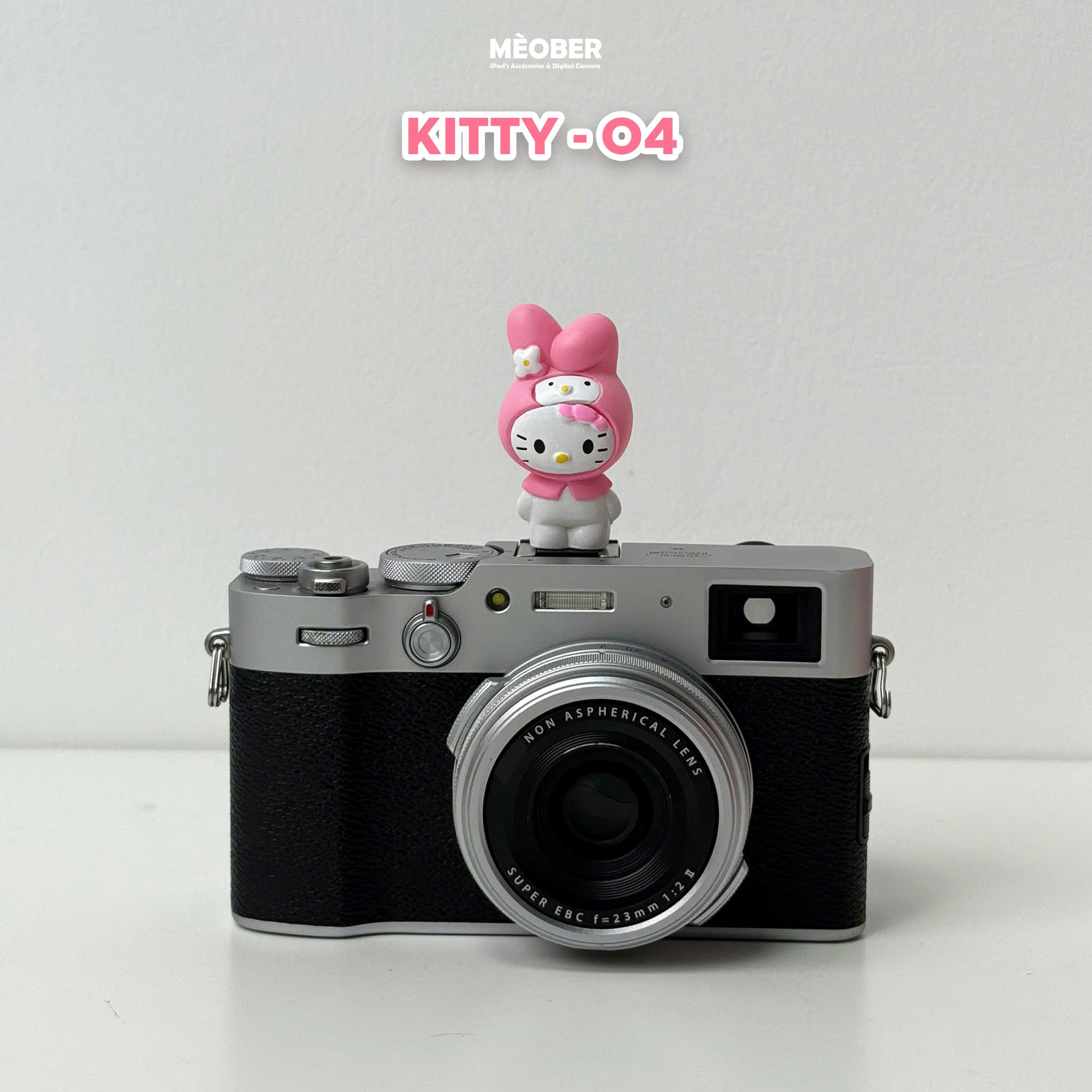 Hotshoe gắn chân flash máy ảnh trang trí, chống bụi thiết kế cute dễ thương kiểu dáng cry baby, hello kitty by MèoBer