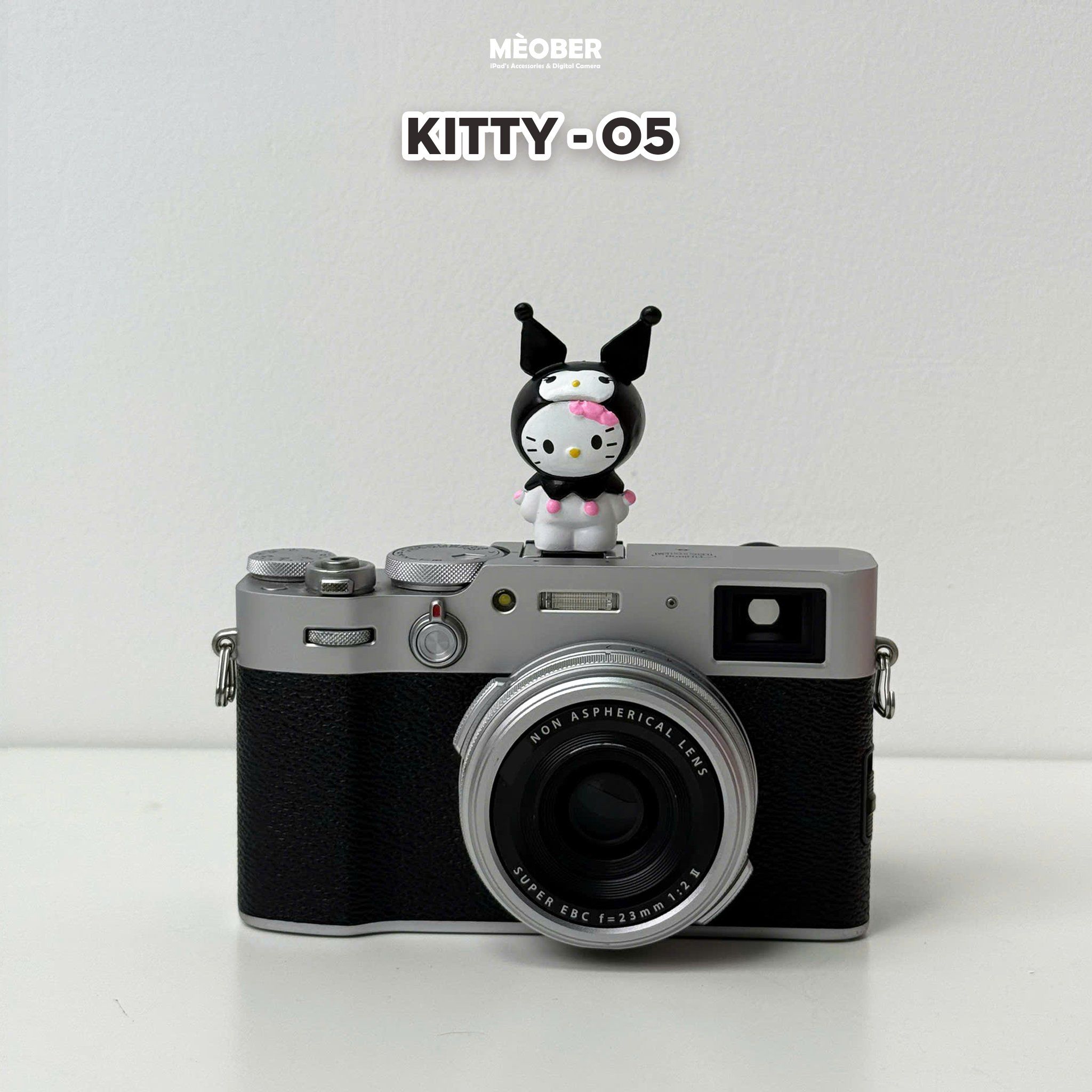 Hotshoe gắn chân flash máy ảnh trang trí, chống bụi thiết kế cute dễ thương kiểu dáng cry baby, hello kitty by MèoBer