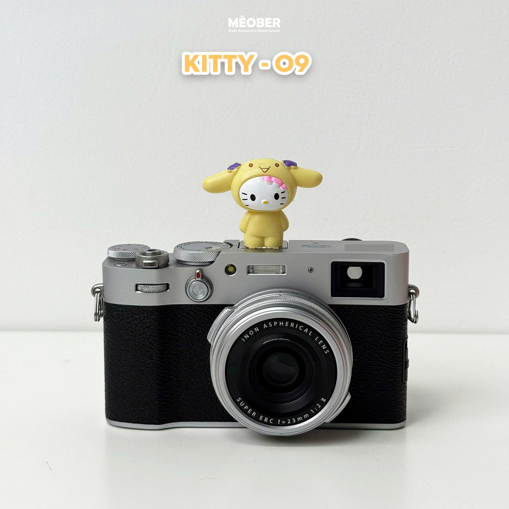 Hotshoe gắn chân flash máy ảnh trang trí, chống bụi thiết kế cute dễ thương kiểu dáng cry baby, hello kitty by MèoBer