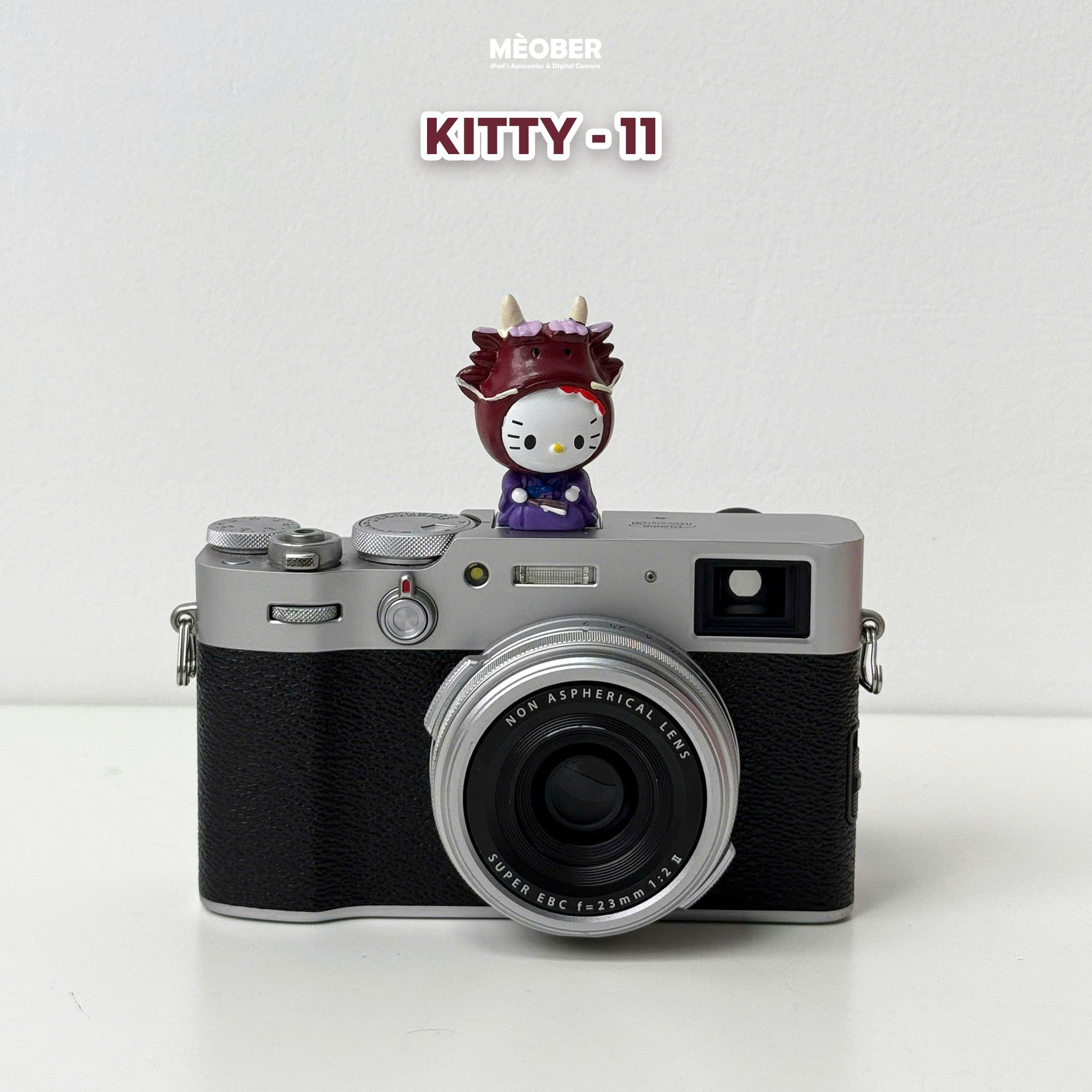 Hotshoe gắn chân flash máy ảnh trang trí, chống bụi thiết kế cute dễ thương kiểu dáng cry baby, hello kitty by MèoBer