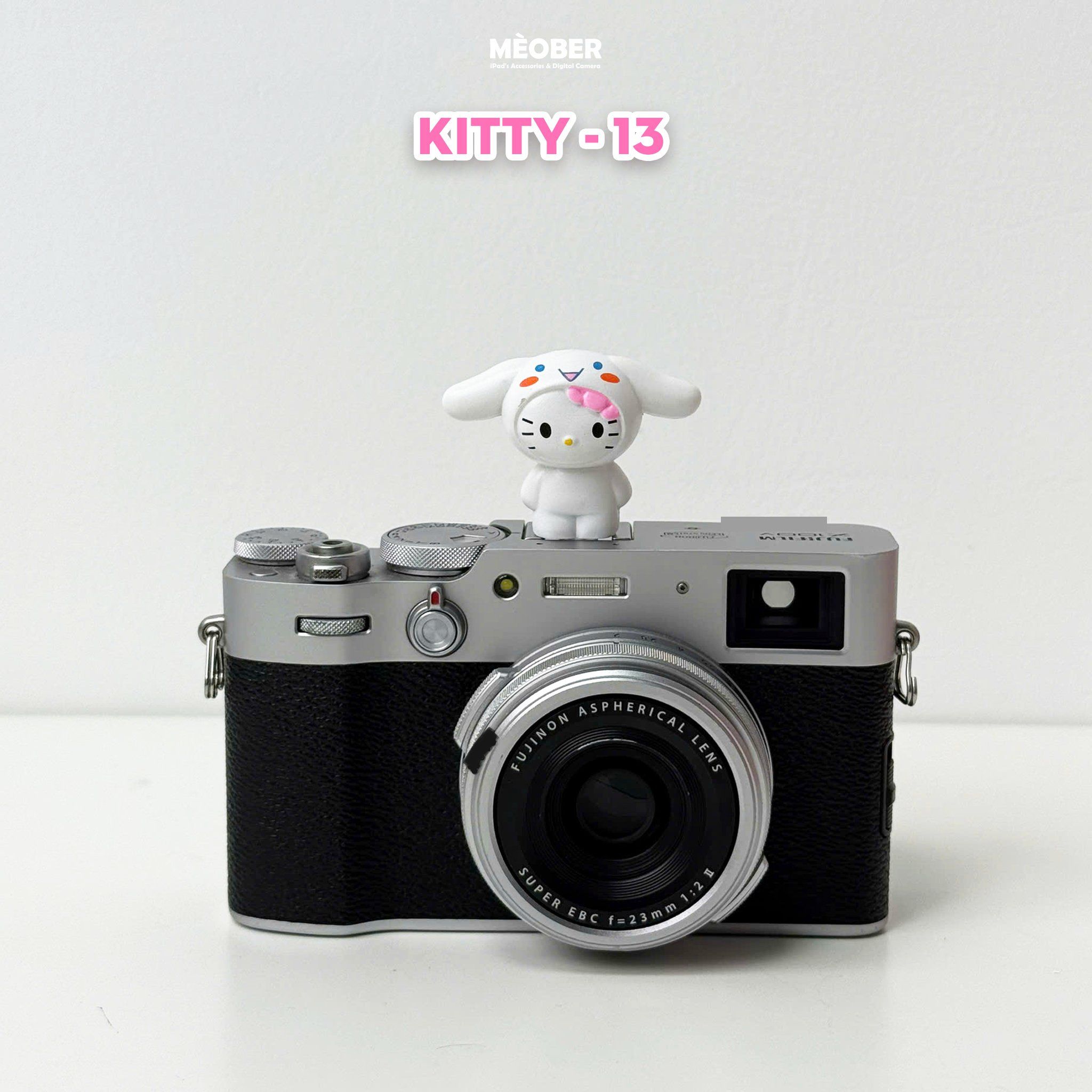 Hotshoe gắn chân flash máy ảnh trang trí, chống bụi thiết kế cute dễ thương kiểu dáng cry baby, hello kitty by MèoBer