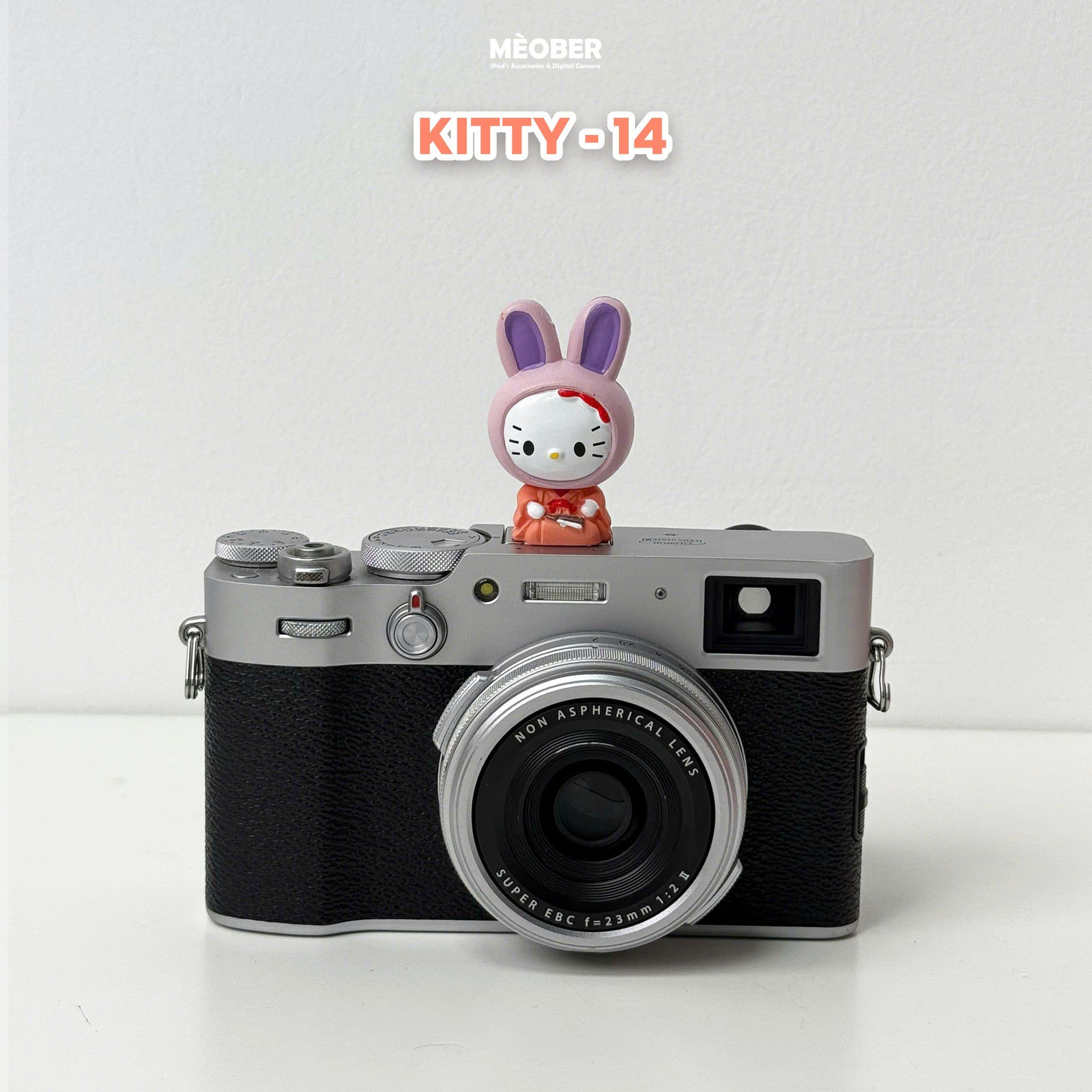 Hotshoe gắn chân flash máy ảnh trang trí, chống bụi thiết kế cute dễ thương kiểu dáng cry baby, hello kitty by MèoBer