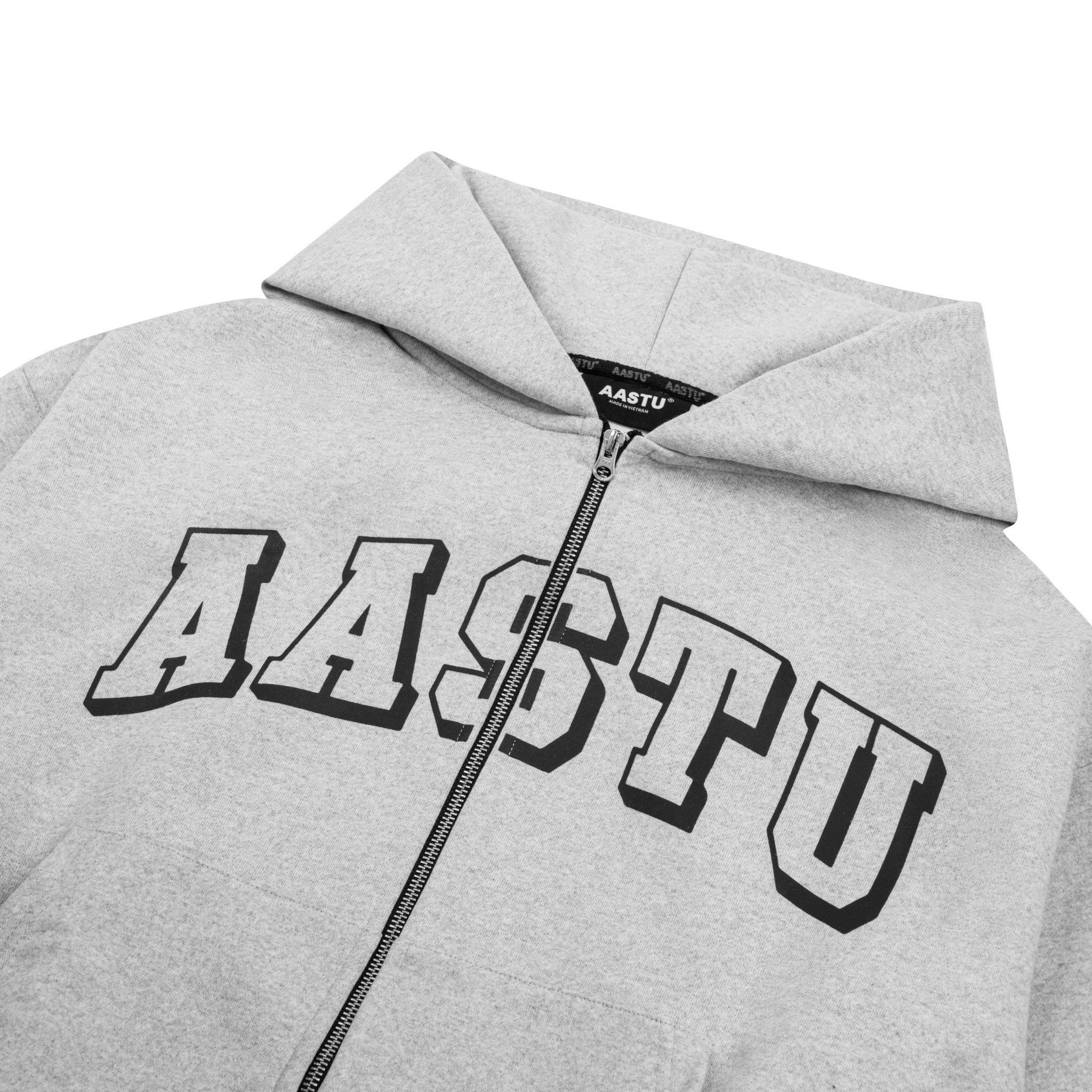 CLASSIC LOGO HOODIE ZIP VJPPRO // GREY