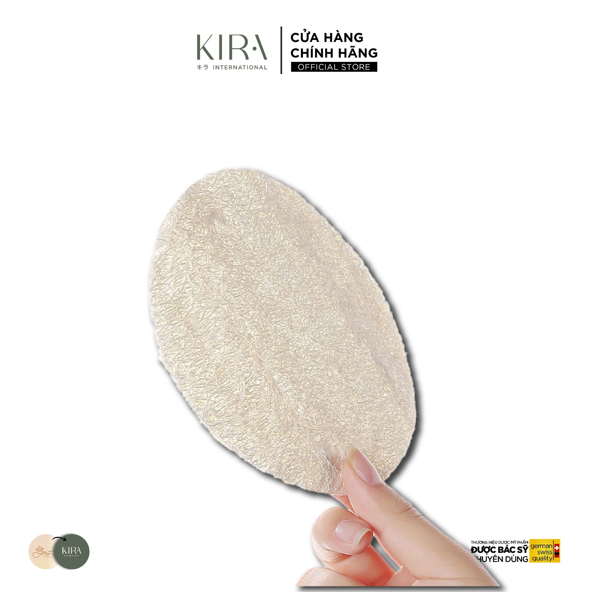 Miếng rửa mặt từ xơ mướp thiên nhiên | Tẩy tế bào chết dịu nhẹ – Làm sạch sâu – Dùng cho mọi loại da
