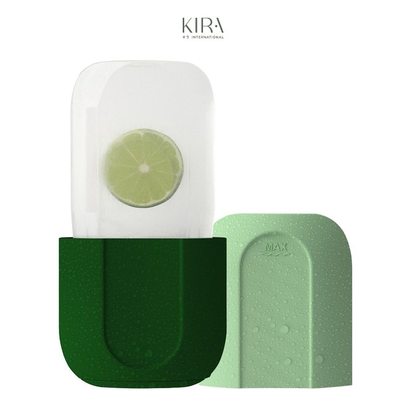 Khuôn làm đá massage mặt bằng silicone – Dụng cụ đá viên lạnh se khít lỗ chân lông, giảm sưng, nâng cơ da mặt