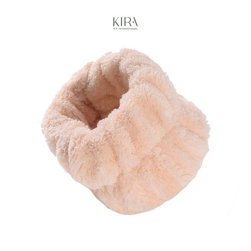 Băng đô rửa mặt, dây đeo cổ tay chống nước, set phụ kiện skincare sang chảnh, chất nhung co giãn