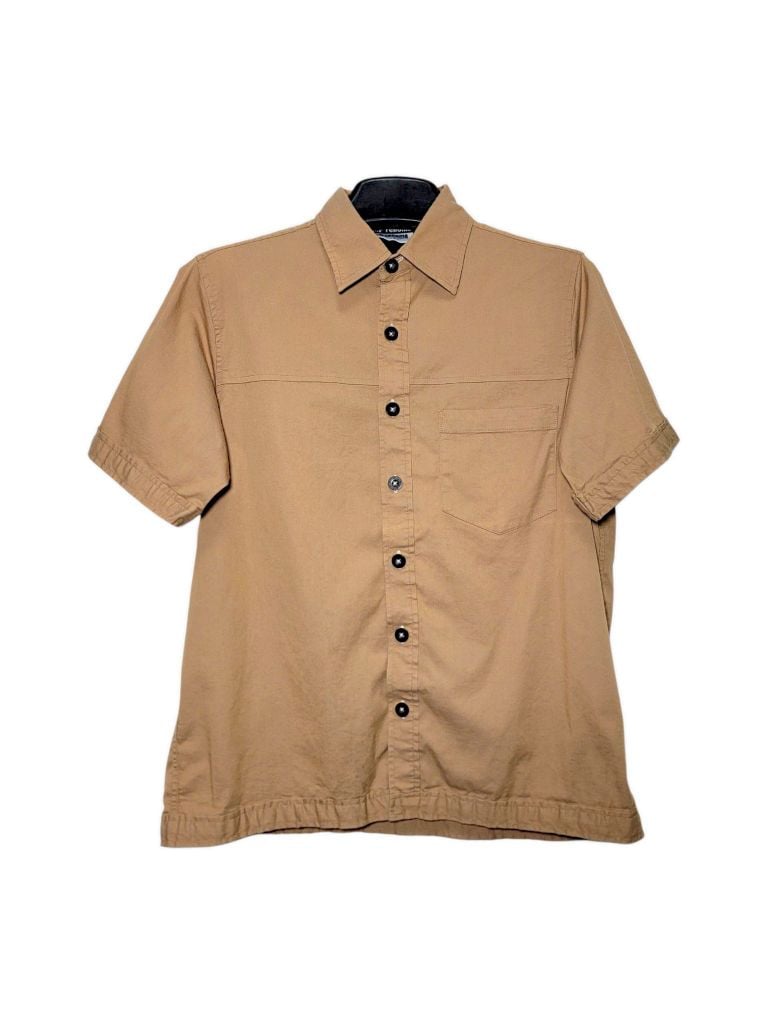|SIZE M| U.P RENOMA BUTTON UP SHORT SLEEVE SHIRT AOM-7015