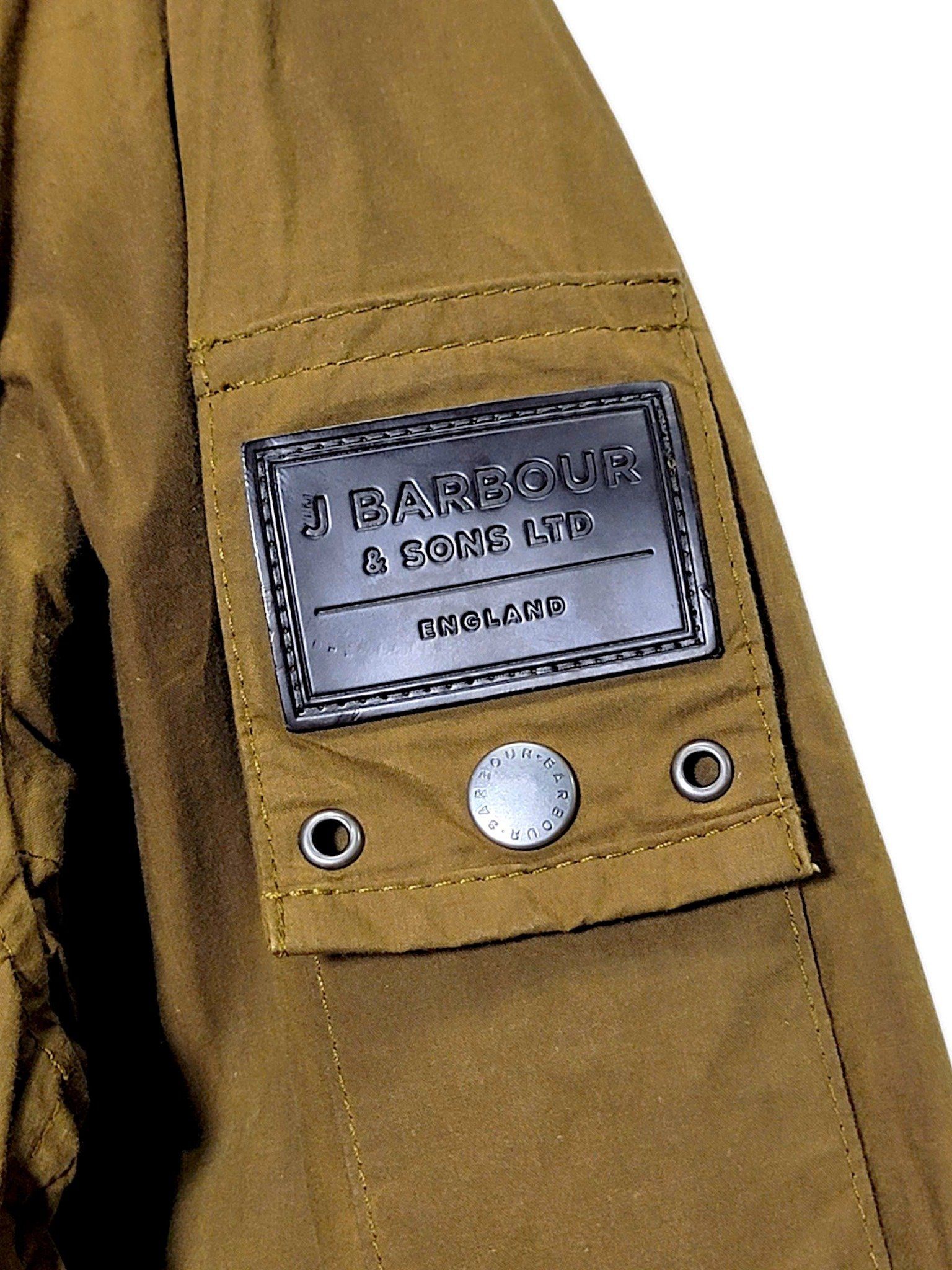 |SIZE M| BARBOUNR GOLD STANDARD PORTH CASUAL JACKET AOM-168