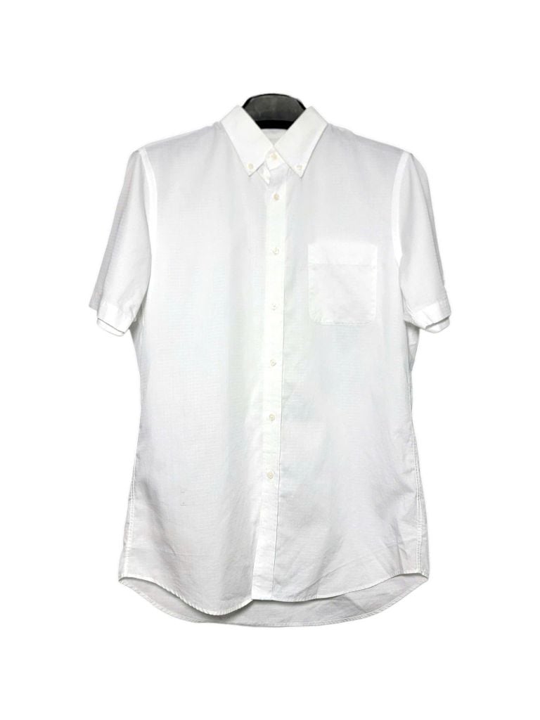 |SIZE L| UNIQLO BROADCLOTH SHORT SLEEVE SHIRT AOL-7016