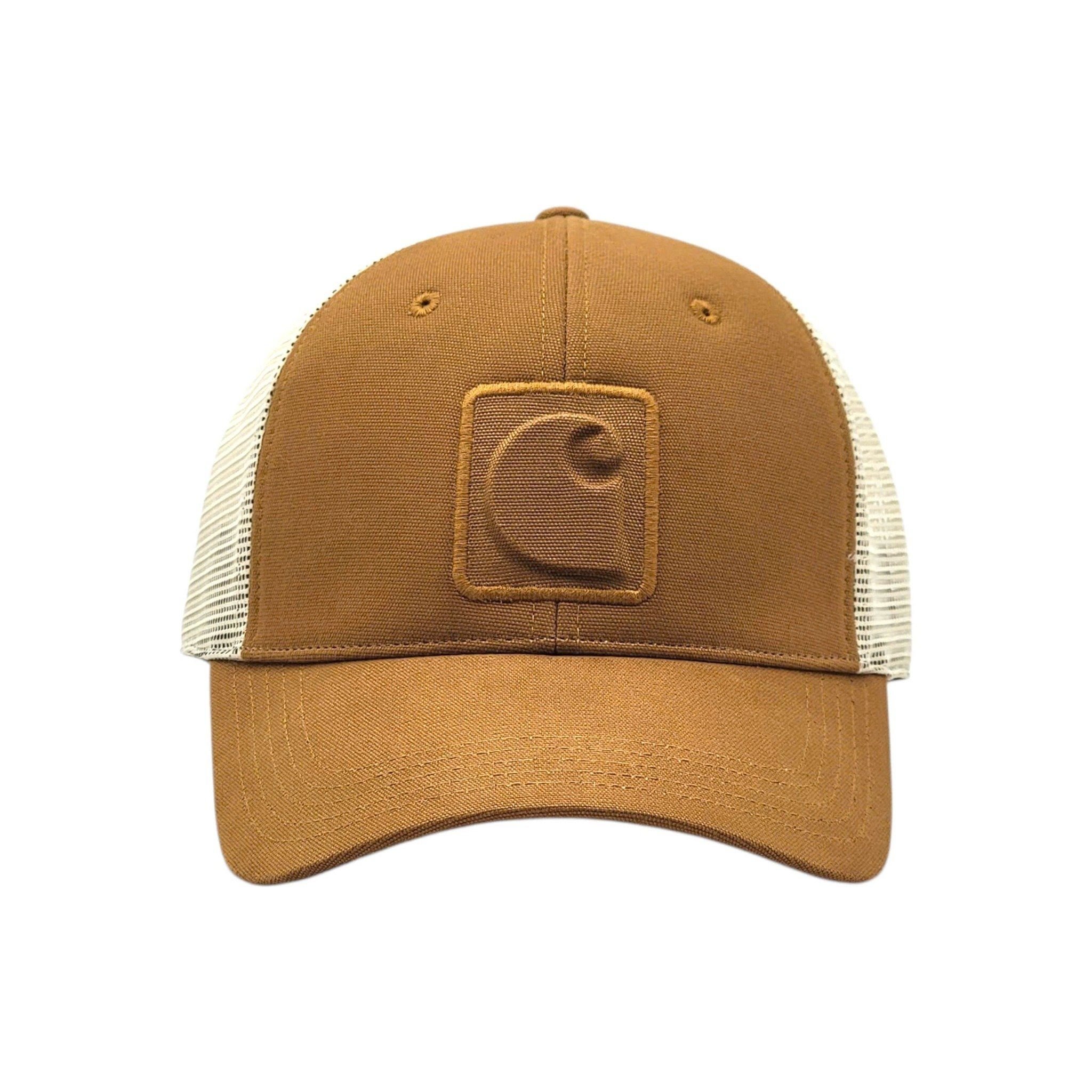 CARHARTT LOGO C BROWN CAP AH6401-BR
