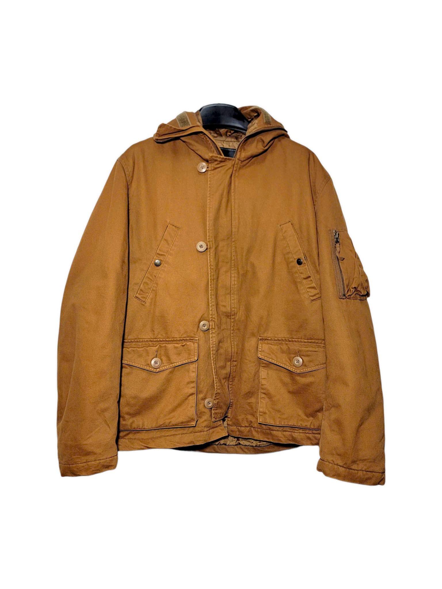 |SIZE XL| URAN COLLETION FLAP AND ZIP POCKET FIELD JACKET AOXL-061