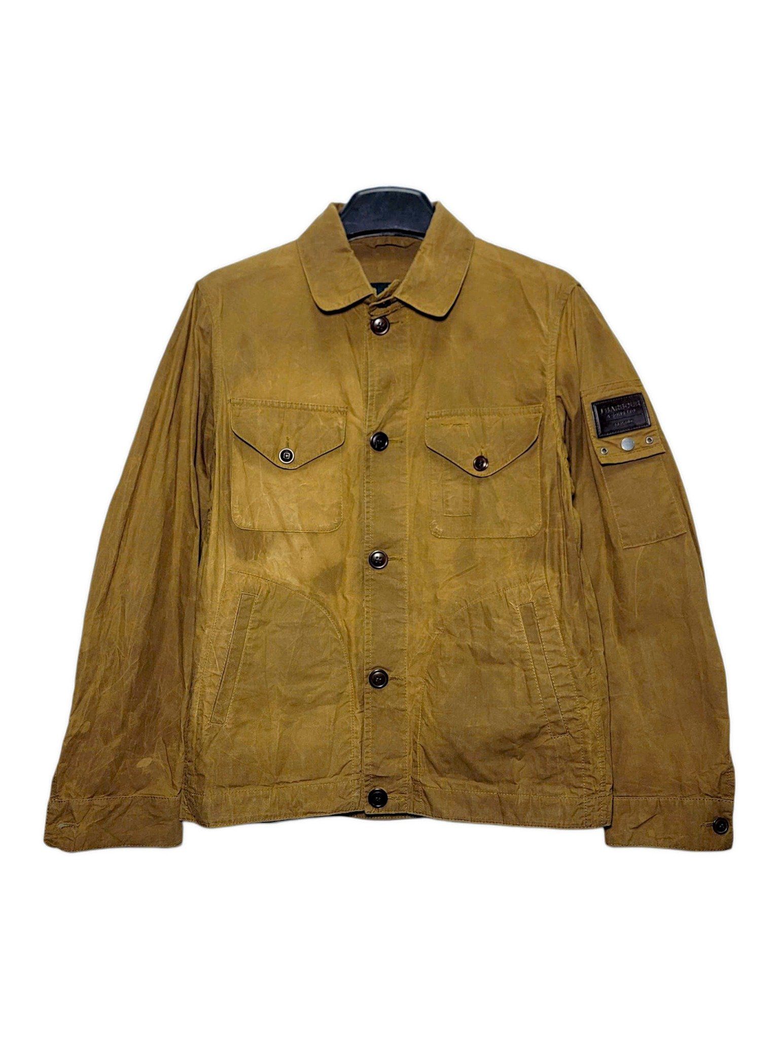 |SIZE M| BARBOUNR GOLD STANDARD PORTH CASUAL JACKET AOM-168