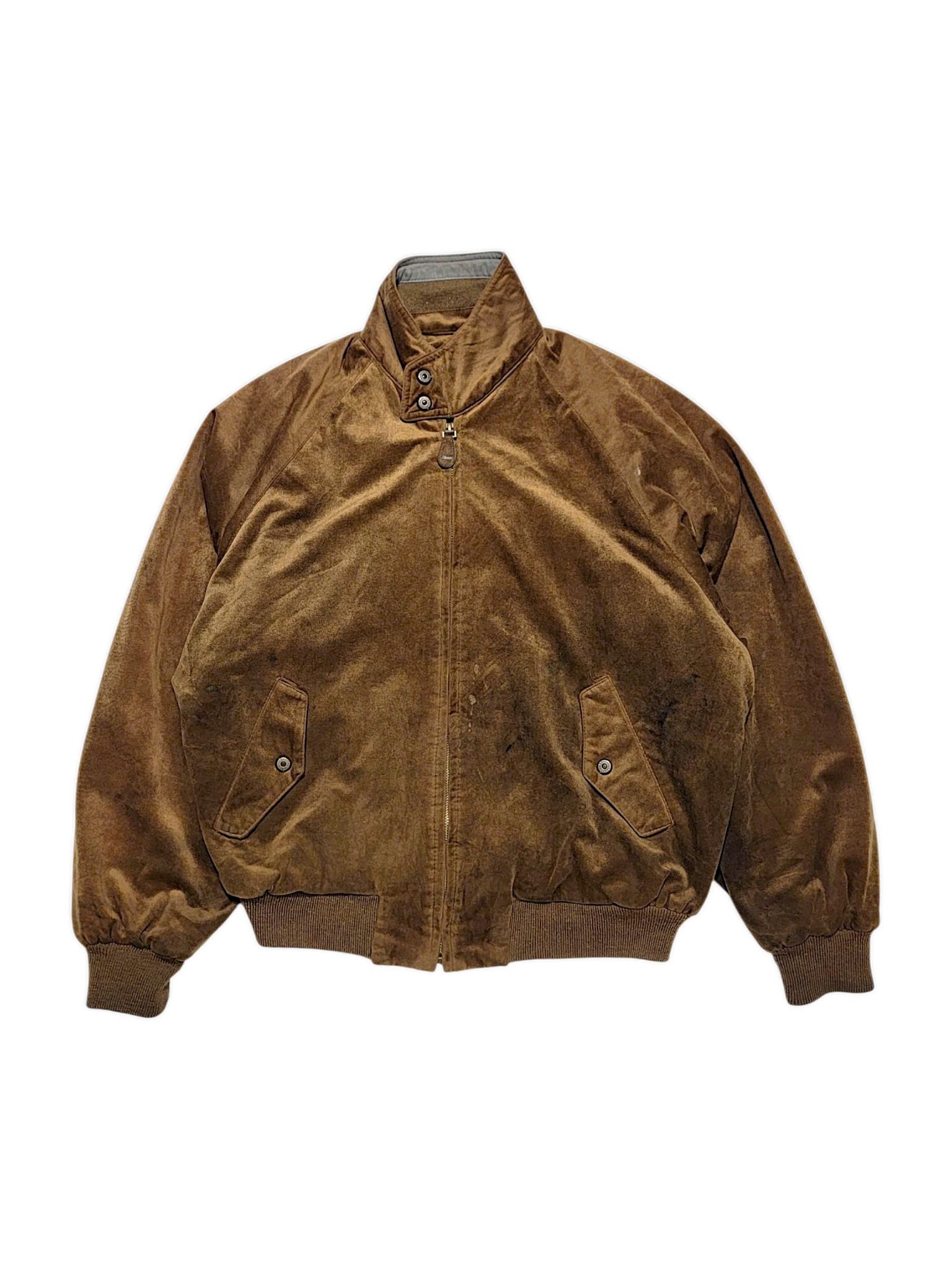 |SIZE L| ALTNIAN THROAT LATCH COLLAR ZIP-UP BOMBER JACKET AOL-035