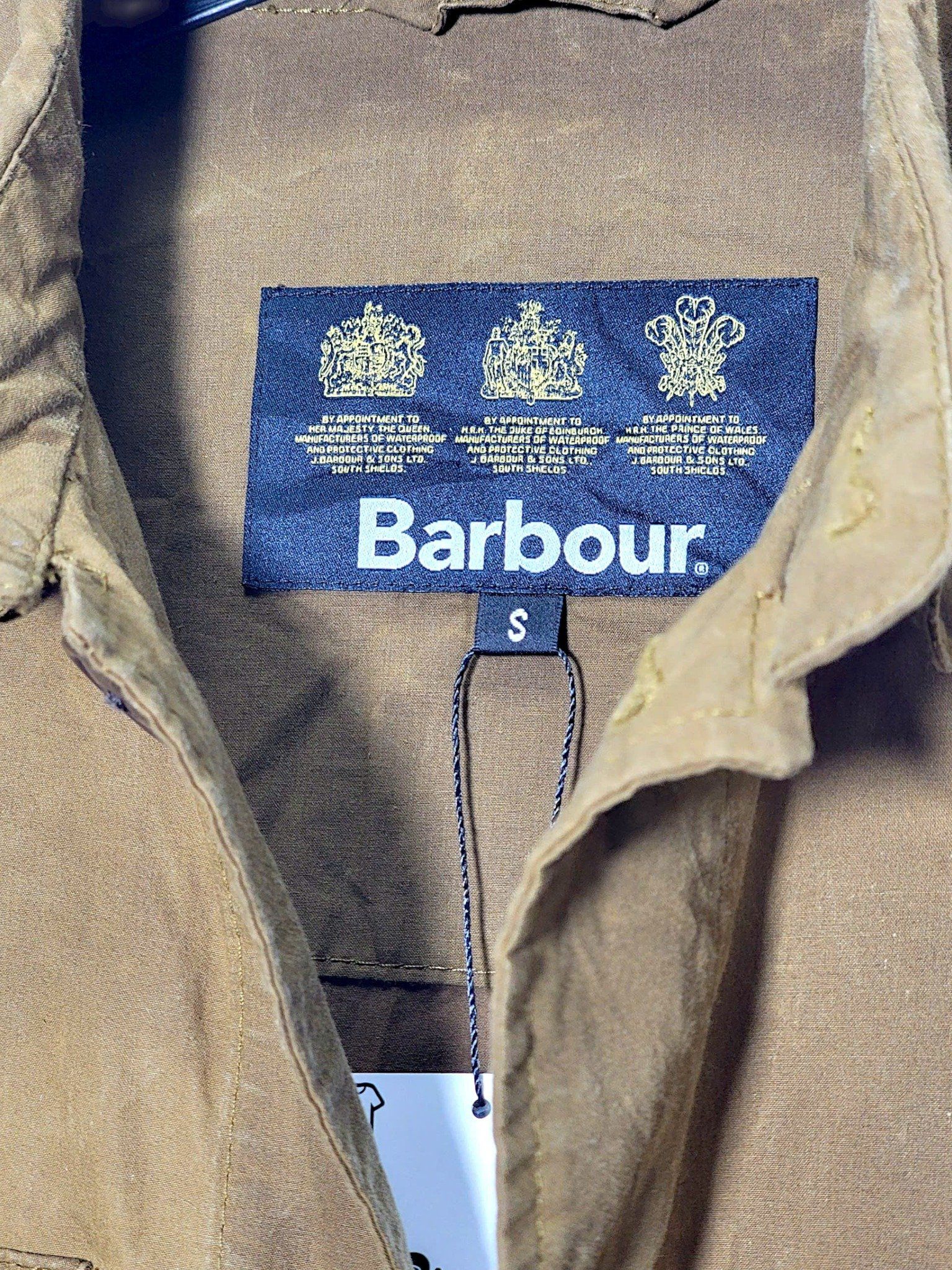 |SIZE M| BARBOUNR GOLD STANDARD PORTH CASUAL JACKET AOM-168