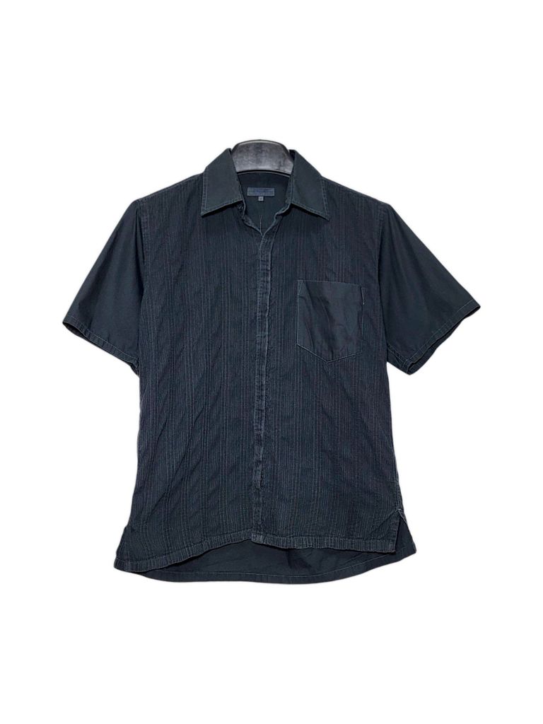 |SIZE M| TAKAI-Q POCKET BUTTON UP SHORT SLEEVE SHIRT AOM-7054